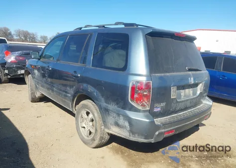 2006 Honda Pilot Ex-L from USA, damaged, VIN 2HKYF18596H561574
